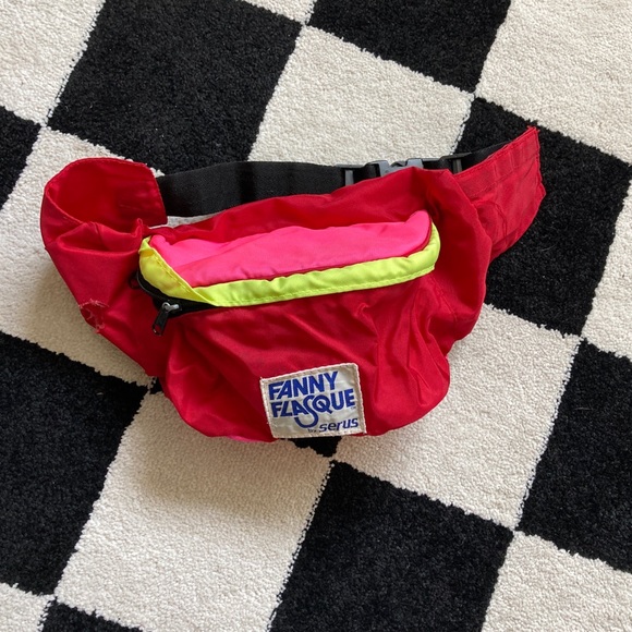 Authentic Vintage 80s Fanny pack “Fanny Flasque” by Serus - Picture 1 of 5